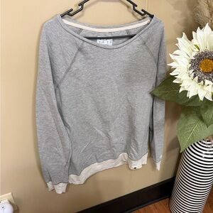 Champion Gray Women's Crew Neck Sweater